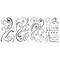 RoomMates Music Note Scroll Peel & Stick Wall Decals